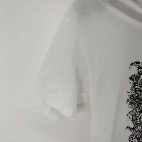 ラブレス LOVELESS スカル Vネック Tシャツ メンズ JPN:1