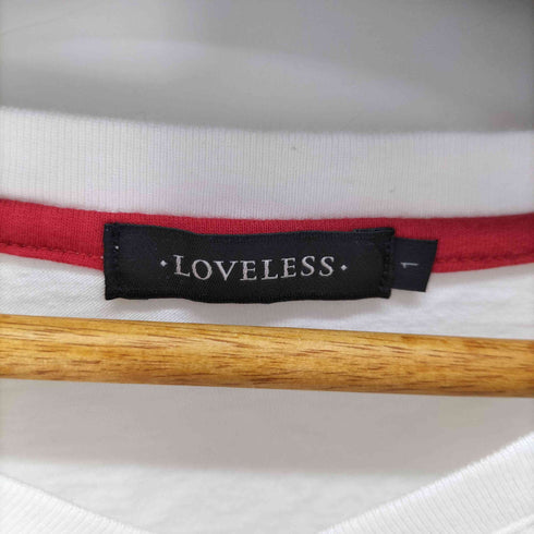 ラブレス LOVELESS スカル Vネック Tシャツ メンズ JPN:1