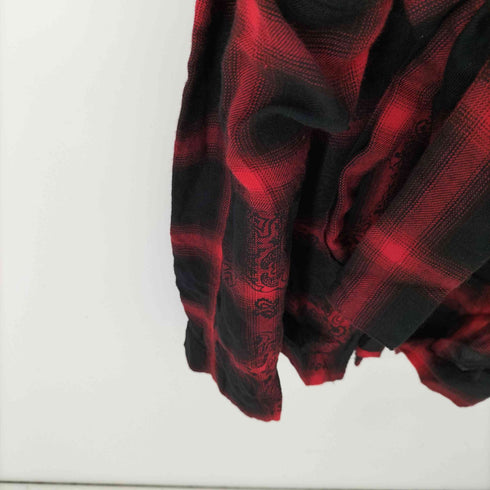 ラブレス LOVELESS オンブレ チェック シャツ ガウン メンズ JPN:S