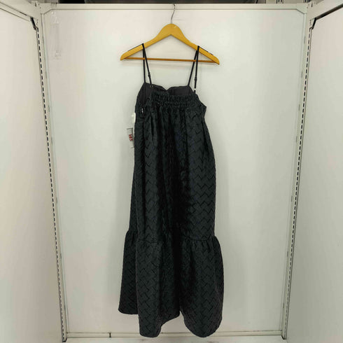 サハラ sahara Smocking Design Dress スモッキング デザイン ドレス キャミ ワンピース レディース