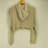 ザラ ZARA リブ アシッドウォッシュ ニットカーディガン レディース import:S
