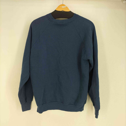 フルーツオブザルーム FRUIT OF THE LOOM 90S USA製 フロントプリント クルーネック スウェット メンズ import:L