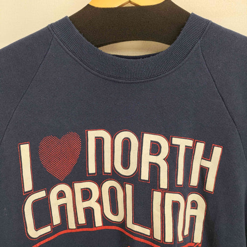 フルーツオブザルーム FRUIT OF THE LOOM 90S USA製 フロントプリント クルーネック スウェット メンズ import:L