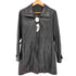 ラムレザー フルジップ ハーフコート レディース JPN:L
