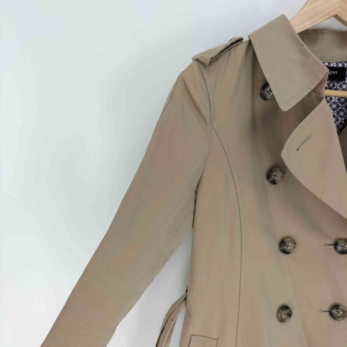 ユナイテッドアローズ UNITED ARROWS UAB CTN/GABA トレンチコート レディース FREE