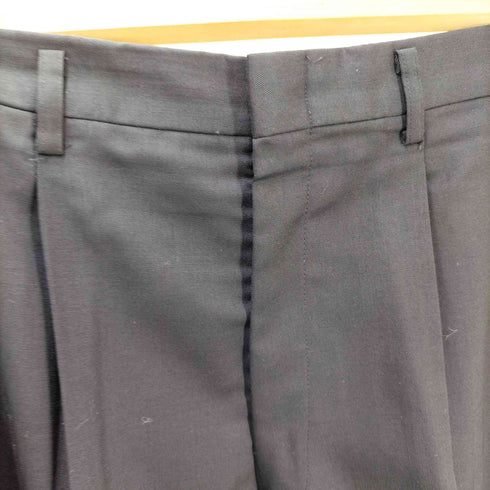 ドナートヴィンチ DONATO VINCI 2タックワイドウールスラックス メンズ 胴囲90