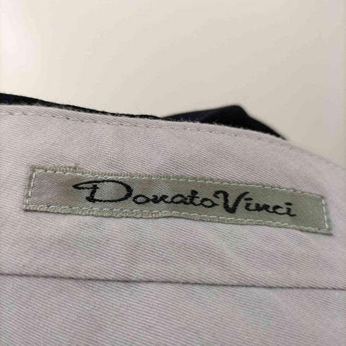 ドナートヴィンチ DONATO VINCI 2タックワイドウールスラックス メンズ 胴囲90