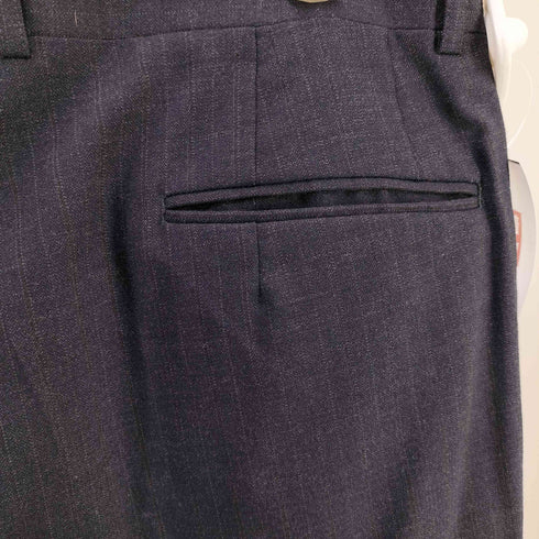 ウールタックスラックスパンツ メンズ 100BE6