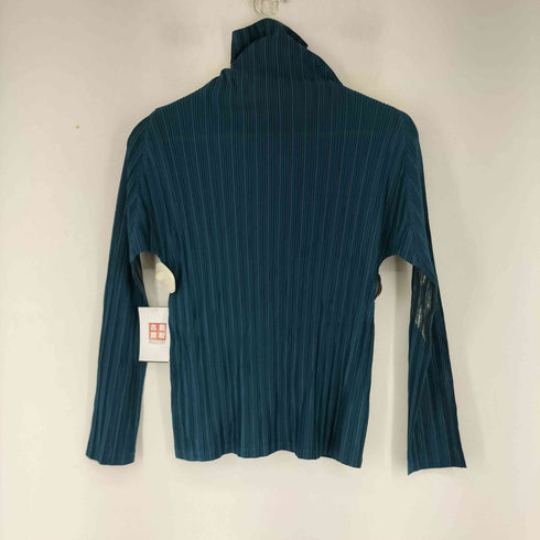 プリーツプリーズイッセイミヤケ PLEATS PLEASE ISSEY MIYAKE プリーツ ハイネック カットソー ラメ レディース JPN:3