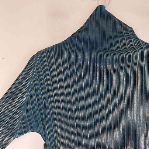 プリーツプリーズイッセイミヤケ PLEATS PLEASE ISSEY MIYAKE プリーツ ハイネック カットソー ラメ レディース JPN:3