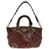 コーチ COACH マディソンクリムゾン エナメルレザー サッチェル ショル クリムゾン サッチェル ショルダ ーバッグ Y2K レディース