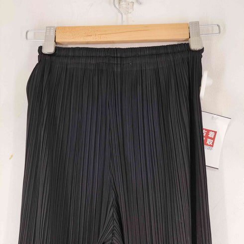 イッセイミヤケ ISSEY MIYAKE プリーツロングパンツ レディース JPN:S