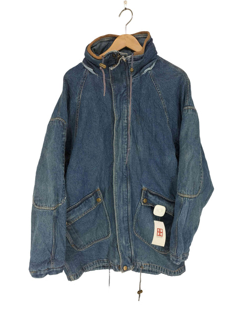 J.L.COLEBROOK スタンドカラーデニムジャケット メンズ S
