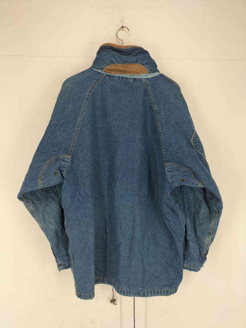 J.L.COLEBROOK スタンドカラーデニムジャケット メンズ S
