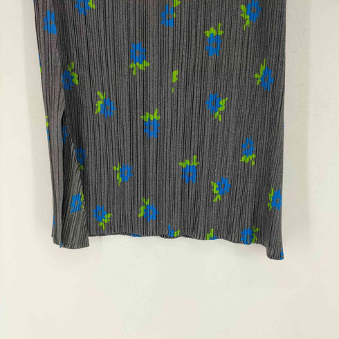 プリーツプリーズイッセイミヤケ PLEATS PLEASE ISSEY MIYAKE フラワープリント プリーツ スカート レディース JPN:3