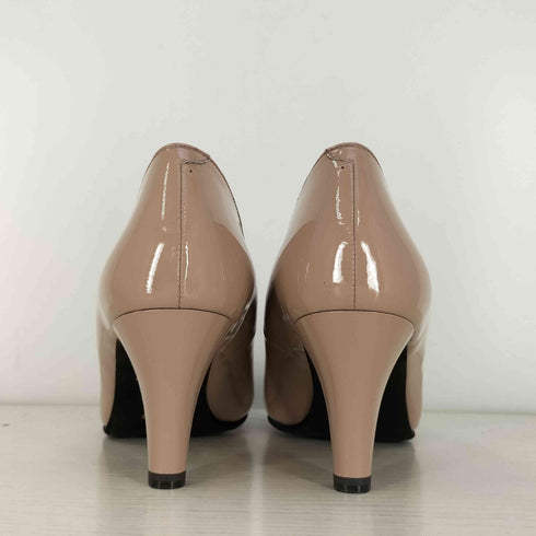 アシックス ASICS RUN WALK エナメル ヒールパンプス レディース JPN:24.5