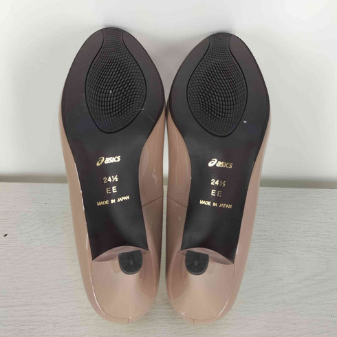 アシックス ASICS RUN WALK エナメル ヒールパンプス レディース JPN:24.5