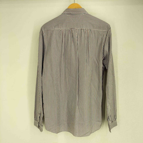 ホワイトマウンテニアリング WHITE MOUNTAINEERING ストライプ 切替デザイン 長袖シャツ メンズ JPN:2