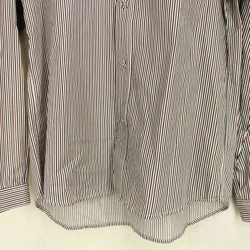 ホワイトマウンテニアリング WHITE MOUNTAINEERING ストライプ 切替デザイン 長袖シャツ メンズ JPN:2
