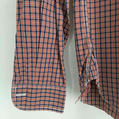 コムデギャルソンオム COMME des GARCONS HOMME AD2012 チェック柄 長袖ボックスシャツ メンズ JPN:L