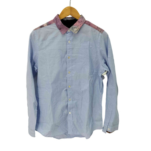 ポールスミス Paul Smith シルク切替 ドレスシャツ メンズ import:L