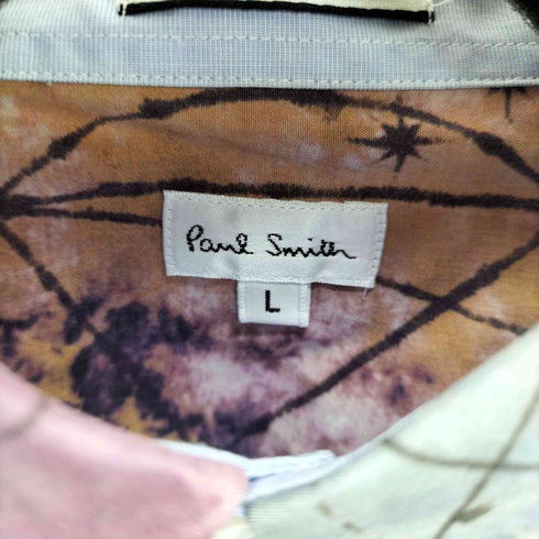 ポールスミス Paul Smith シルク切替 ドレスシャツ メンズ import:L