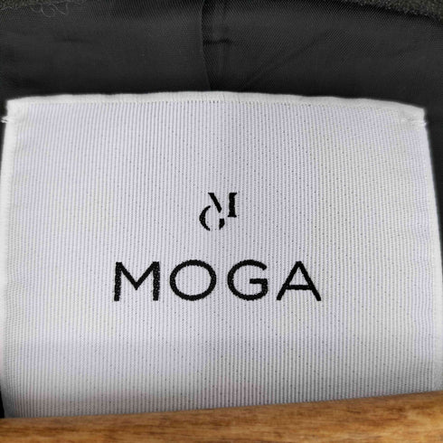 モガ MOGA ノーカラー ウールーテーラードジャケット レディース