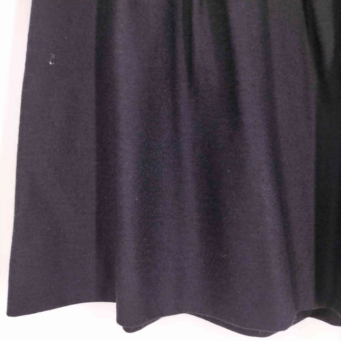 バーバリーロンドン BURBERRY LONDON ベルテッド プリーツウールフレアスカート レディース EUR:38