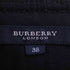 バーバリーロンドン BURBERRY LONDON ベルテッド プリーツウールフレアスカート レディース EUR:38