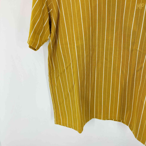 マッキントッシュフィロソフィー MACKINTOSH PHILOSOPHY MP 鹿の子 ストライプ Tシャツ メンズ UK:42