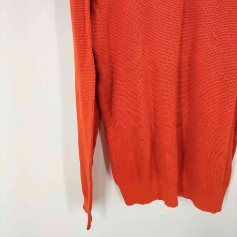 ユナイテッドカラーズオブベネトン UNITED COLORS OF BENETTON ショルダー ネック デザイン コットン ニット セーター レディース import:XL