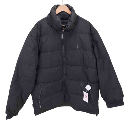 ディージェーホンダ DJ HONDA ロゴ刺繍ダウンジャケット メンズ JPN:XL