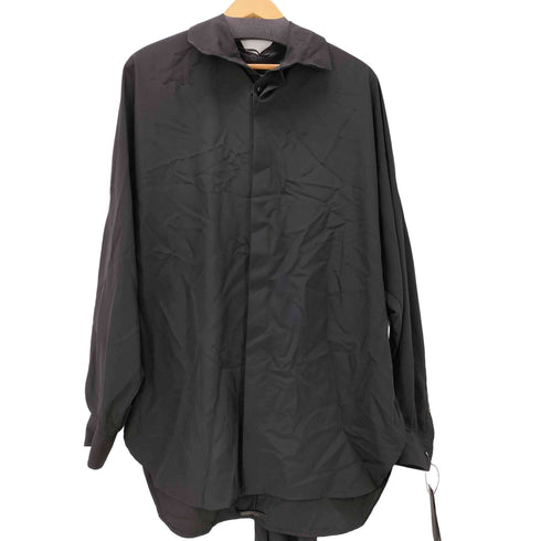 アトウ ato 23SS Crepe de Chine SCARF SHIRT クレープ スカーフ シャツ メンズ JPN:46