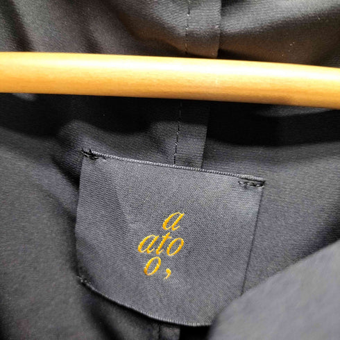 アトウ ato 23SS Crepe de Chine SCARF SHIRT クレープ スカーフ シャツ メンズ JPN:46
