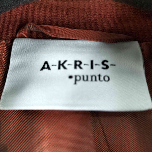 AKRIS ウールテーラードジャケット レディース