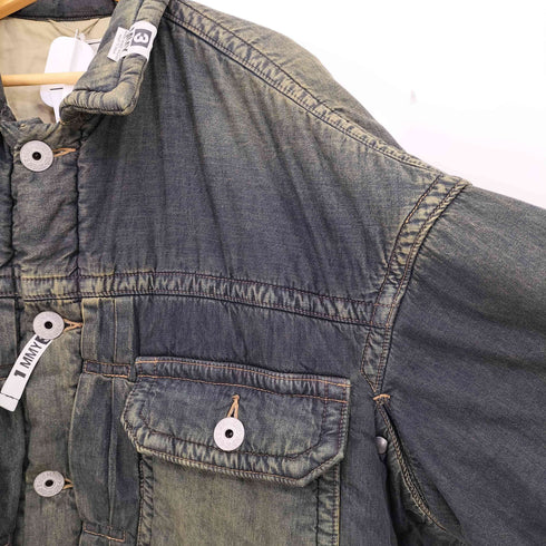 メゾンミハラヤスヒロ Maison MIHARA YASUHIRO 24aw HUGE PUFFER DENIM JACKET メンズ JPN:46