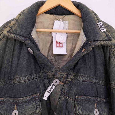 メゾンミハラヤスヒロ Maison MIHARA YASUHIRO 24aw HUGE PUFFER DENIM JACKET メンズ JPN:46