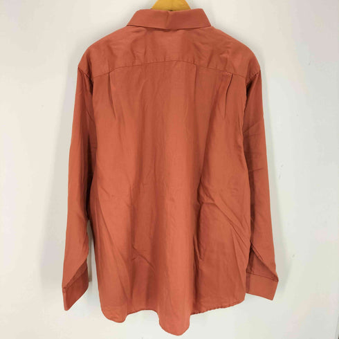 ジョージ GEORGE WRINKLE RESISTANT SATEEN ワンポケットL/Sサテンシャツ メンズ JPN:XXL