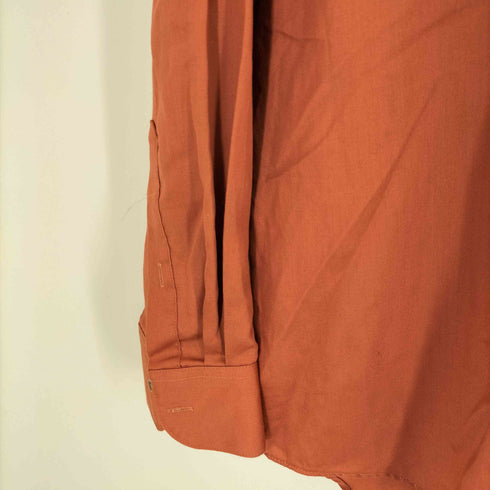 ジョージ GEORGE WRINKLE RESISTANT SATEEN ワンポケットL/Sサテンシャツ メンズ JPN:XXL