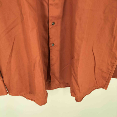 ジョージ GEORGE WRINKLE RESISTANT SATEEN ワンポケットL/Sサテンシャツ メンズ JPN:XXL