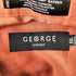 ジョージ GEORGE WRINKLE RESISTANT SATEEN ワンポケットL/Sサテンシャツ メンズ JPN:XXL
