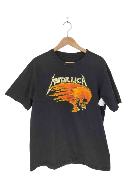 両面プリントバンドTシャツ メンズ