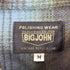ビッグジョン BIG JOHN L/S チェック柄 コットン ネルシャツ メンズ JPN:M