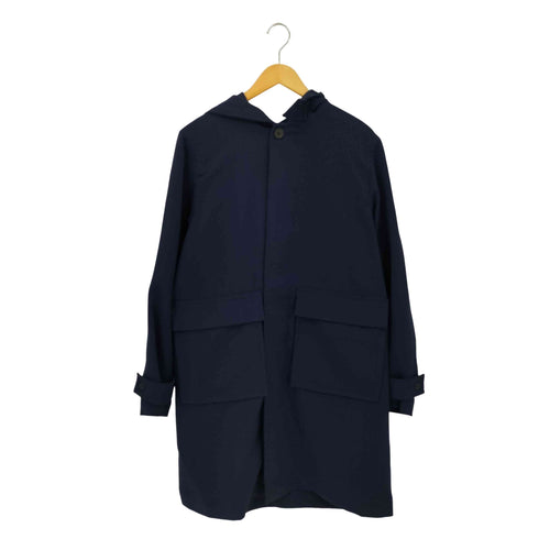 david hicks フーデッド ロングコート メンズ import:M