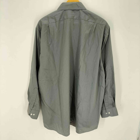 ヴァンヒューゼン VAN HEUSEN 90-00s LUX SATEEN REGULAR FIT L/Sサテンシャツ メンズ 18 34/35