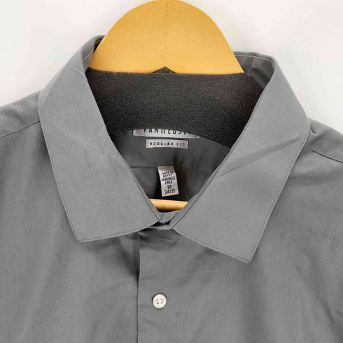 ヴァンヒューゼン VAN HEUSEN 90-00s LUX SATEEN REGULAR FIT L/Sサテンシャツ メンズ 18 34/35