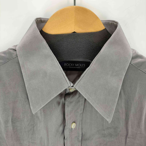 ROCKY MOLES L/Sサテンシャツ 襟芯 メンズ 16/41