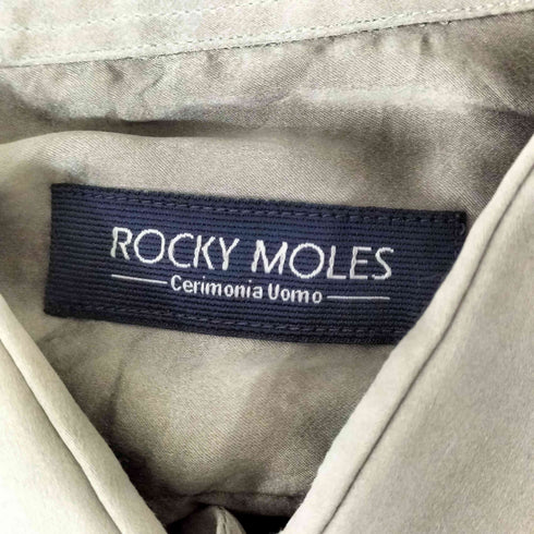 ROCKY MOLES L/Sサテンシャツ 襟芯 メンズ 16/41