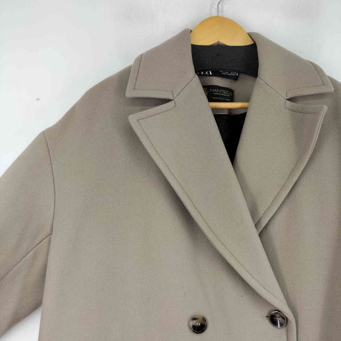 ザラ ZARA MANTECO ダブルブレスト トレンチコート レディース import:L
