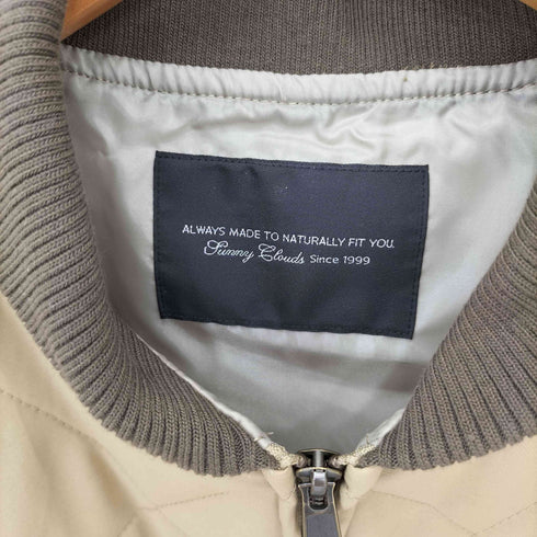 サニークラウズ sunny clouds ナイロン混 キルティング ハーフジャケット メンズ TY